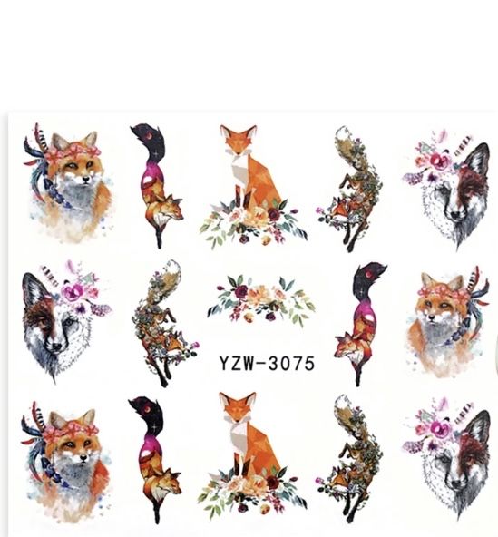 Сухоцветы/кисточки/наклейки для ногтей