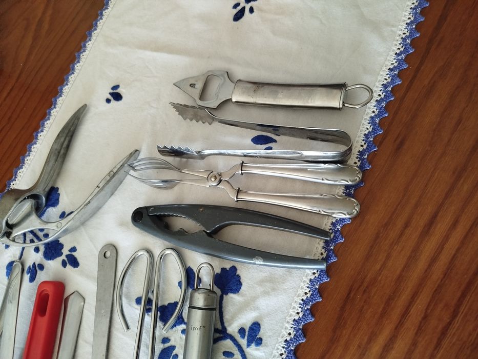 Diversos utensílios de cozinha