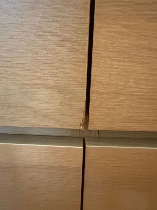 Ikea Malm Comoda 9 gavetas em cor carvalho