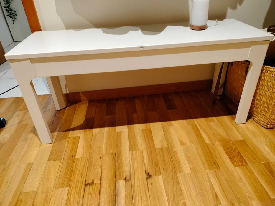 Mesa e banco Cozinha - brancos