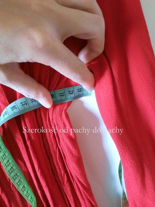 H&M czerwona sukienka z wiskozy xxs/xs