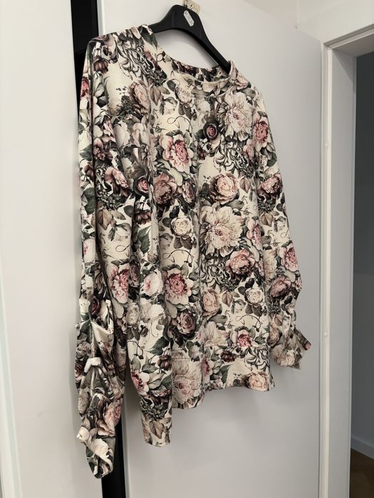 Bluza kwiaty róże wiosna-lato