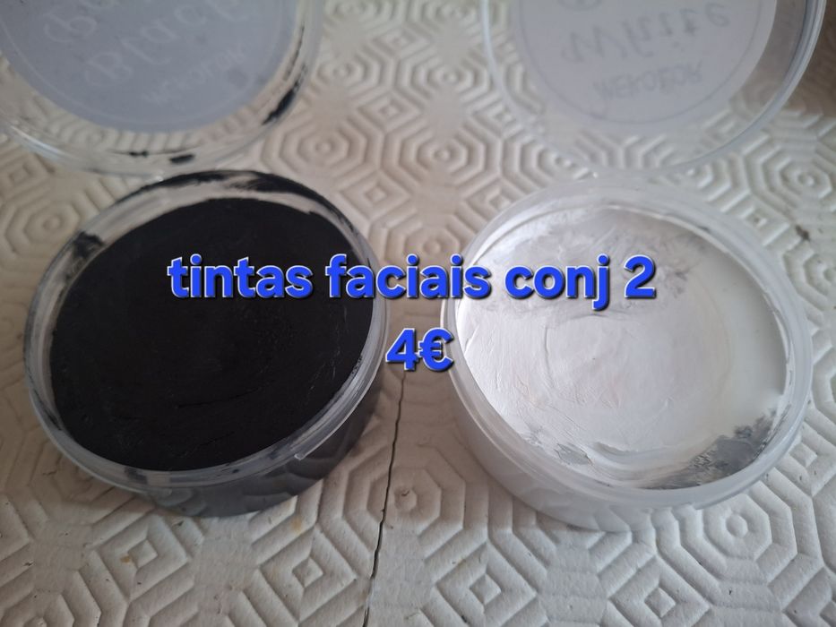 Conjunto para pintura facial