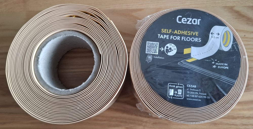 Taśma przypodłogowa "Cezar" 10 m kolor buk plamisty