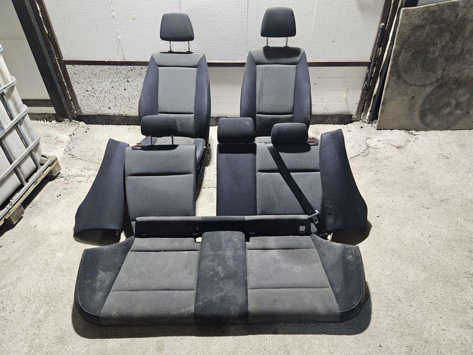 Fotele Bmw E87 E81 fotel kierowcy pasażera kanapa oparcie salon GRZANE
