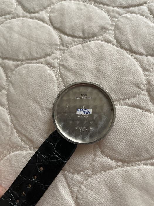 Relogio Omega vintage com pulseira em crocodilo legitimo, anos 50