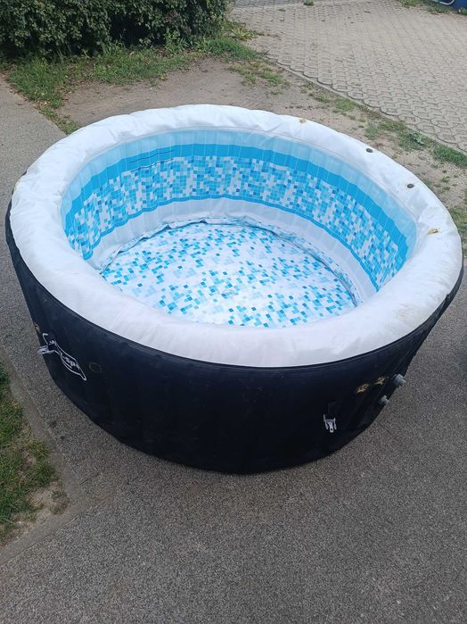 basen jacuzzi ogrodowe dmuchane lay z spa miami bestway