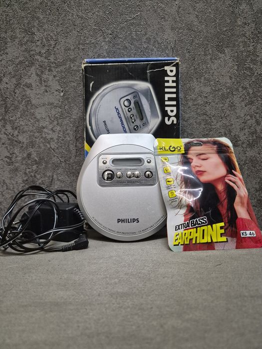 CD плеер Philips полный комплект портативный сиди