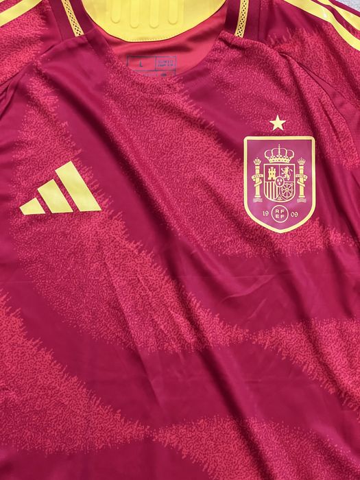 Camisola Espanha Mundial 2022 - Versão Authentic (Jogadores) - L