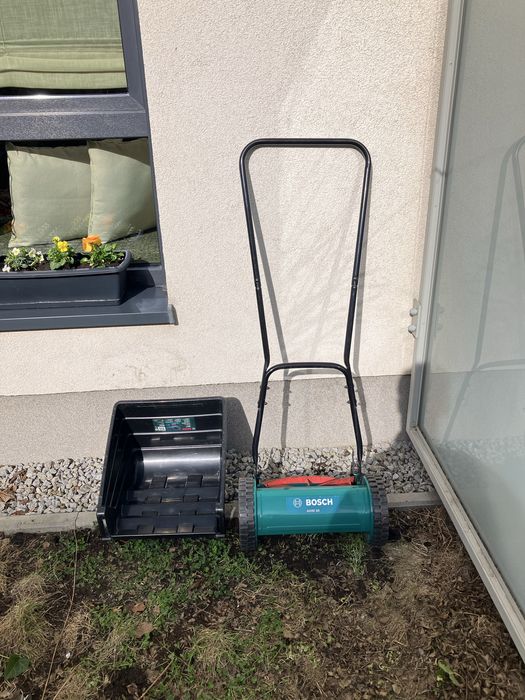 Kosiarka ręczna bębnowa 30cm AHM 30 BOSCH  + KOSZ