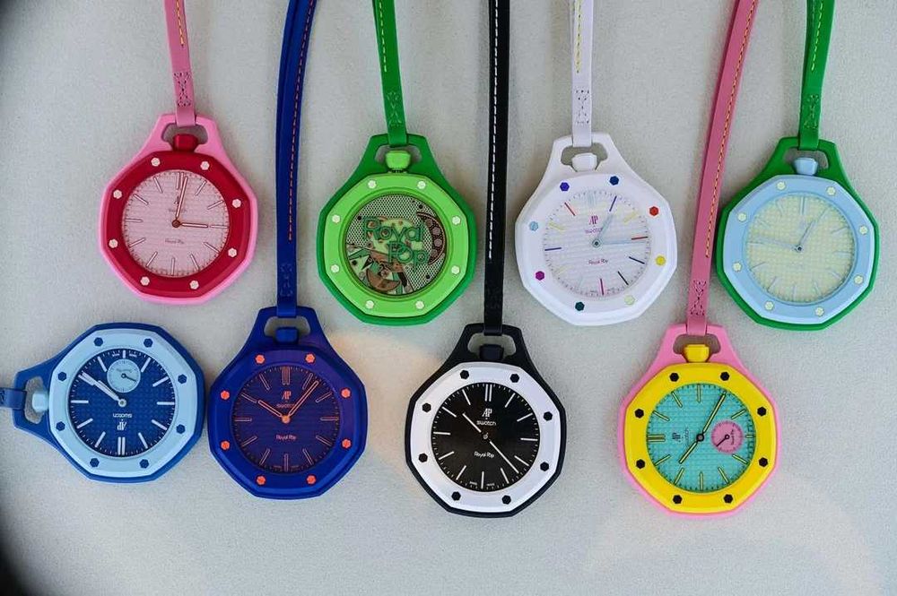 Годинник Swatch Royal Pop x AP | ОРИГІНАЛ | audemars piguet x swatch