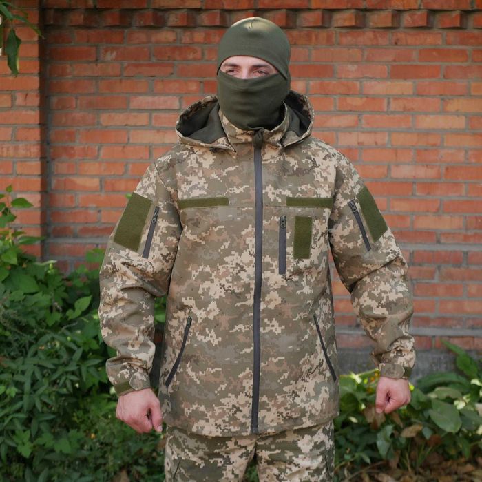 Куртка-вітровка Таслан DK Kiborg Pixel