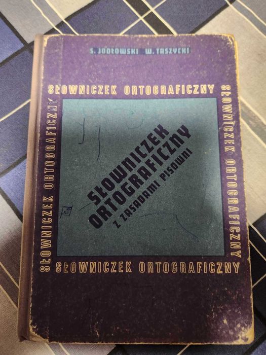 Słowniczek ortograficzny Jodłowski Taszycki 1975