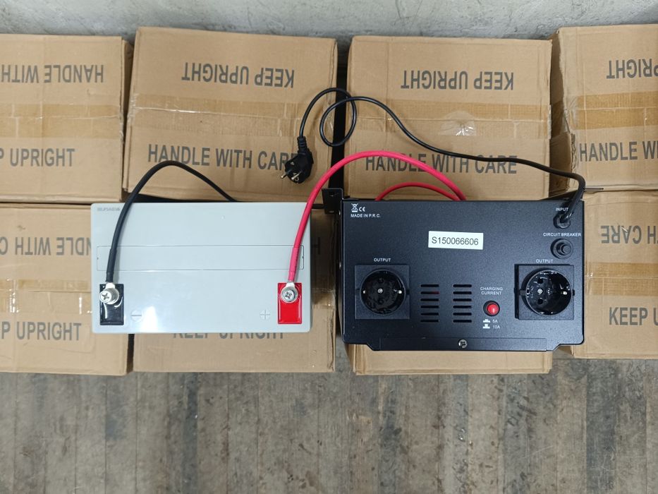 Комплект бесперебойного питания для котла Volt Polska 500wr + АКБ 55A