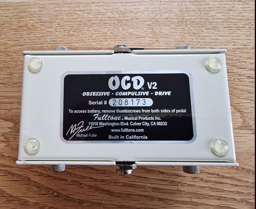 Pedal  Fulltone OCD V2