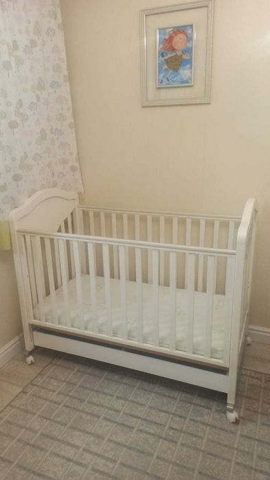 Дитяче ліжко з комодом пеленатором Baby Italia