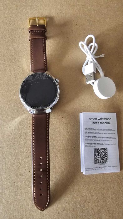 Smartwatch para chamadas, notificações e desporto, Novo!