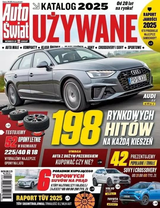 Auto Świat Katalog Używane 2/2025. Ringier Axel Springer Polska