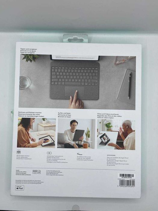 Klawiatura Logitech Combo Touch do Apple iPad Pro 12.9 4081