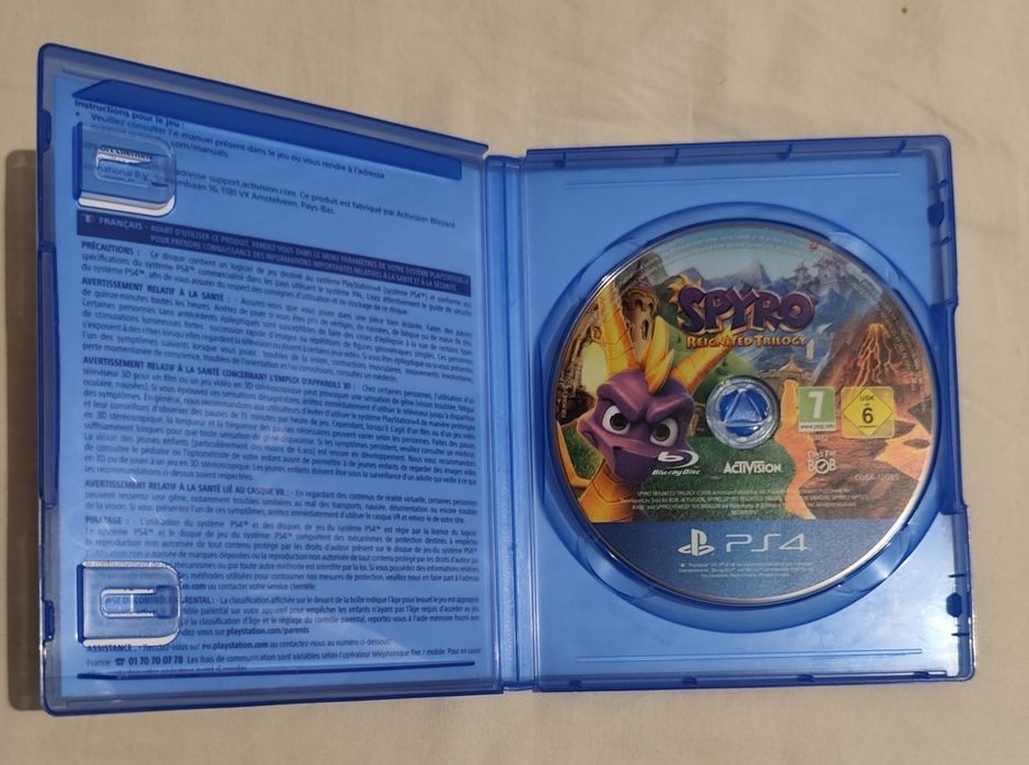 Spyro Reignited trilogi - Jogo PS4 em excelente estado