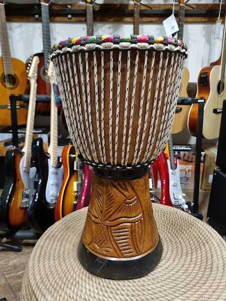 Djembe senegalskie Kangaba bęben afrykański średni Made in Senegal