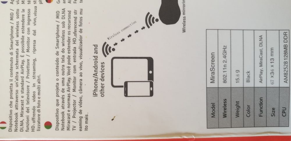 Dispositivo wireless