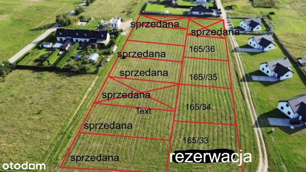 Działki z WZ w Chmieleńcu k. Bożegopola Wielkiego