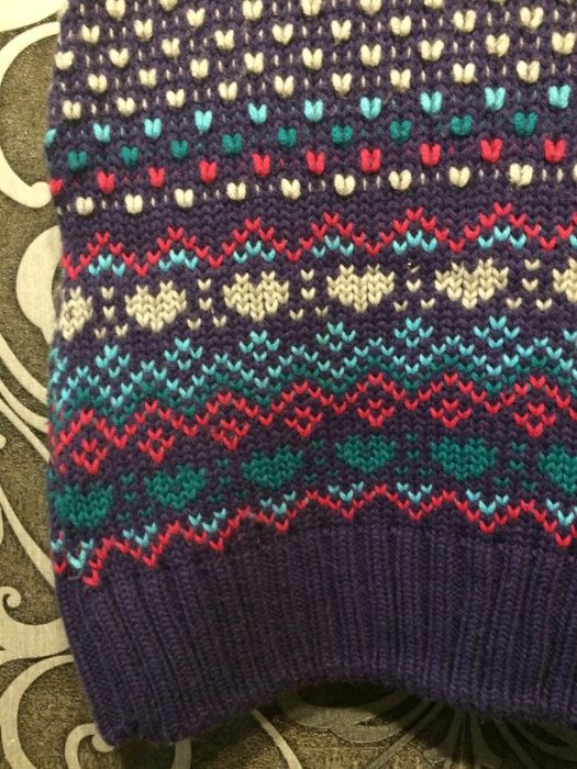 Тёплое вязаное зимнее платье, туника с капюшоном Турция вискоза-шерсть