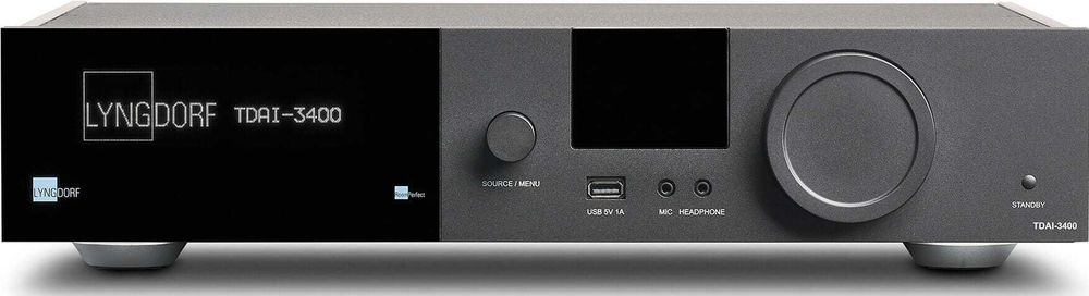 Wzmacniacz zintegrowany all-in-one Lyngdorf Audio TDAI-3400 kalibracja