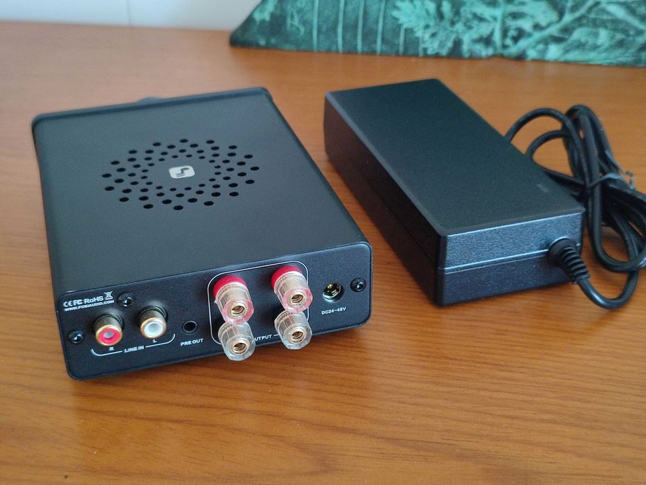 Fosi Audio V3 + fonte 32 V – como novo