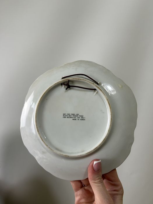 Підвісна декоративна тарілка про дім