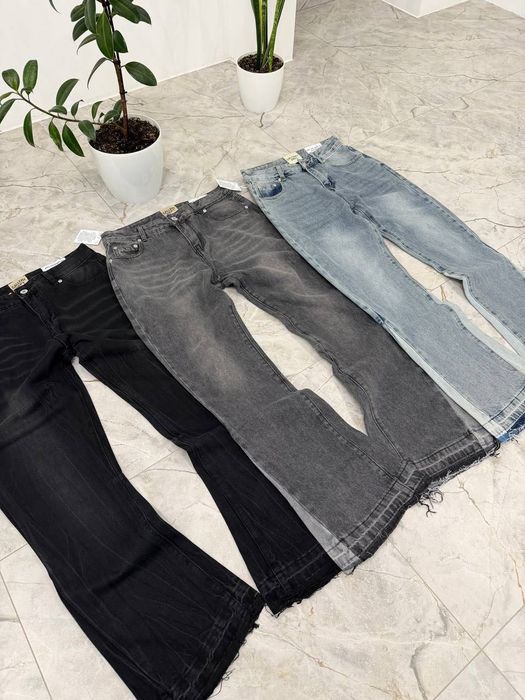 ‼️РОЗПРОДАЖ‼️ Джинси GALLERY DEPT. | Сірі, світлі, чорні | Розміри S, M, L, XL