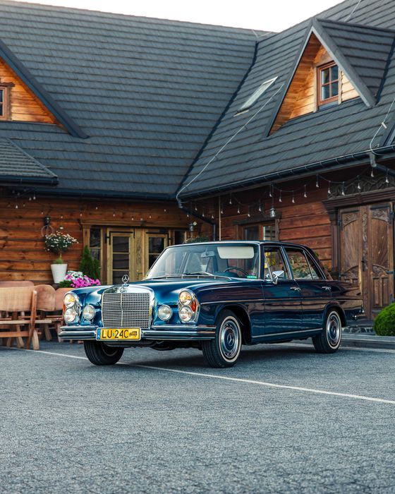 Auto na ślub Mercedes-Benz W108 luksus i prestiż w najlepszym wydaniu!
