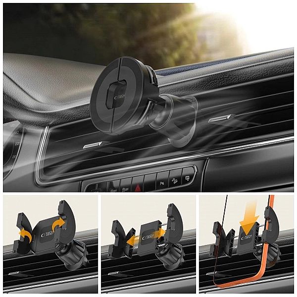 Tech-Protect N62/2In1 Universal & Magnetic Magsafe Dashboard & Vent Ca