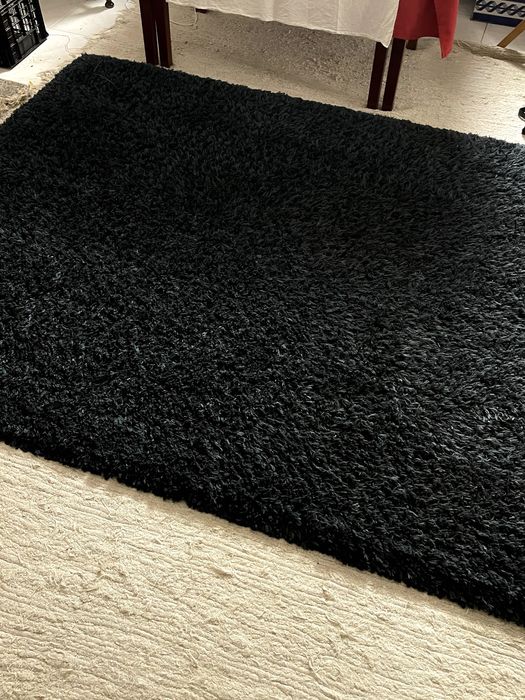 Tapete de pelo alto azul escuro – IKEA