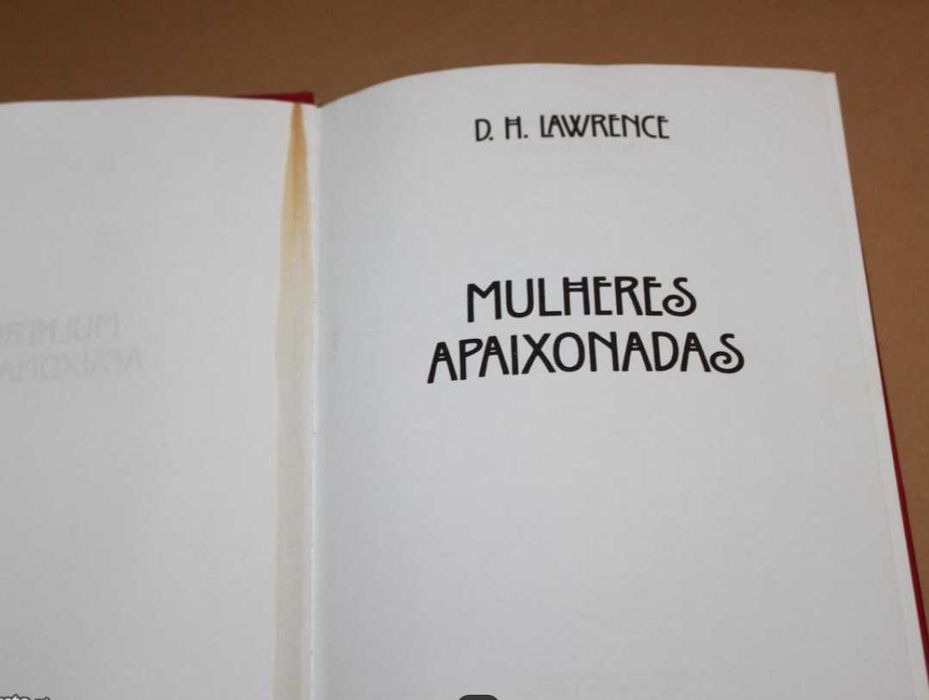 Mulheres Apaixonadas// D.H .Lawrence