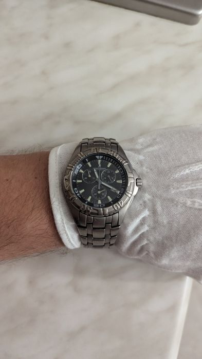 Часы Jacques lemans Titanium 1-1199, Casio edifice EF 500, годинник хронограф