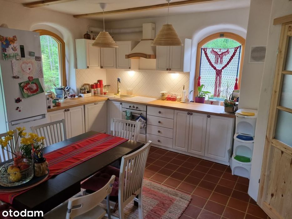 Dom ekologiczny, super oszczędny, z gliny lekkiej, przy lesie, 156 m²