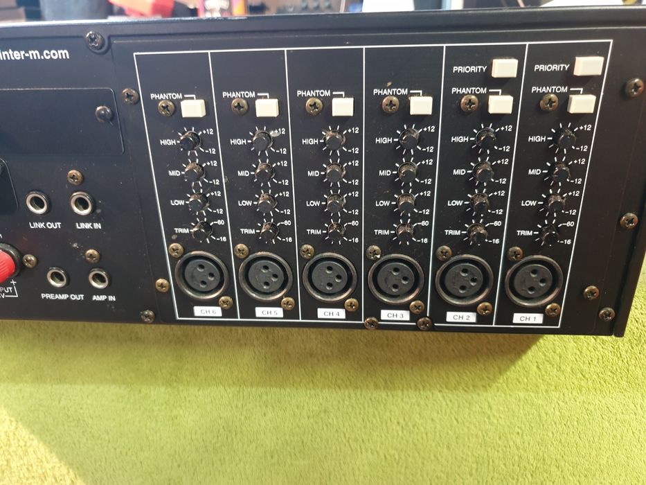 INTER M PAM-120 Public Adress Amplifier wzmacniacz.