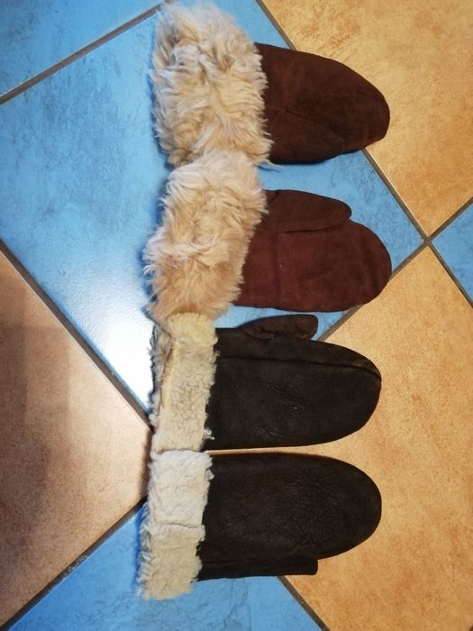 Rękawiczki dwie pary PRL