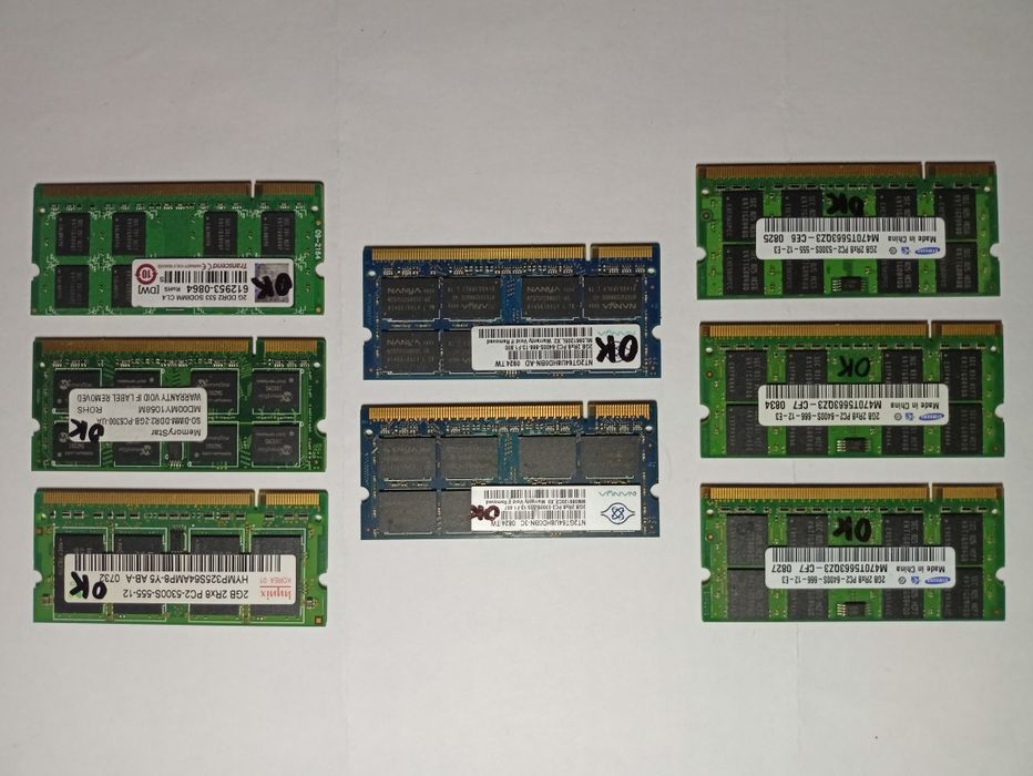 Оперативная память, ОЗУ, ddr2 2gb, so-dimm ddr2 2gb