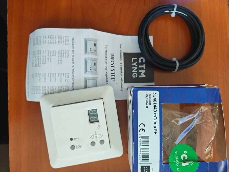 Termostat elektroniczny CTM Lyng mTemp PH | Do ogrzewania podłogowego