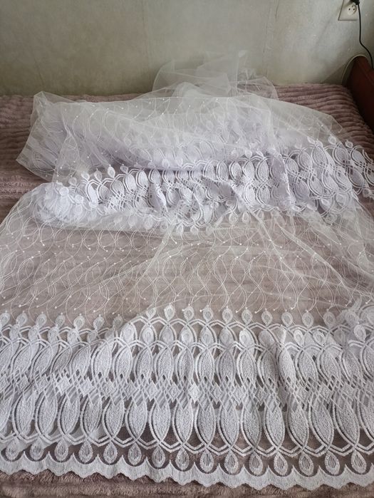 Продам тюль з фіолетовим відливом