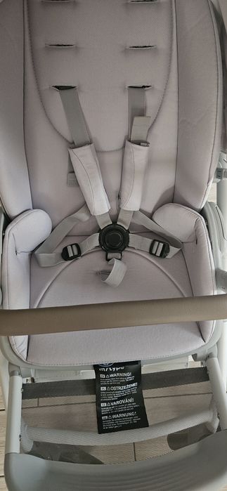 Wózek Anex M-type 2w1 lub 4w1 z bazą obrotową 360 i Maxi Cosi Coral