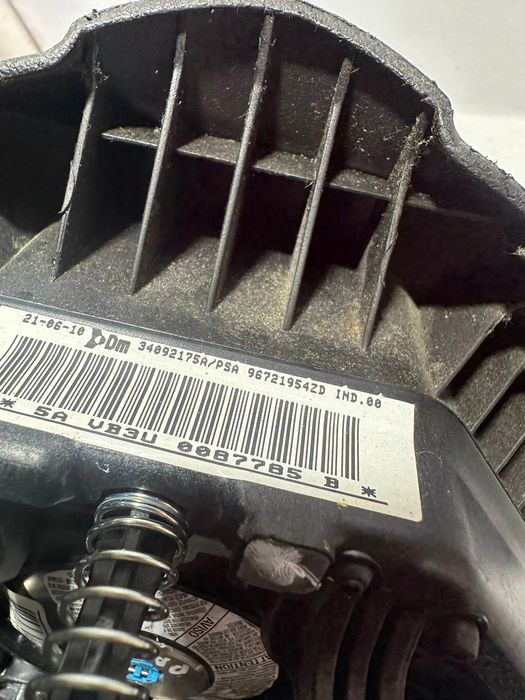 Airbag Volante Condutor Original Peugeot Partner 96721954ZD 2005 -