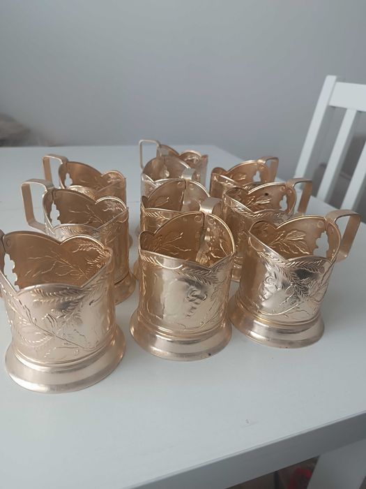 Koszyczki na szklanki vintage