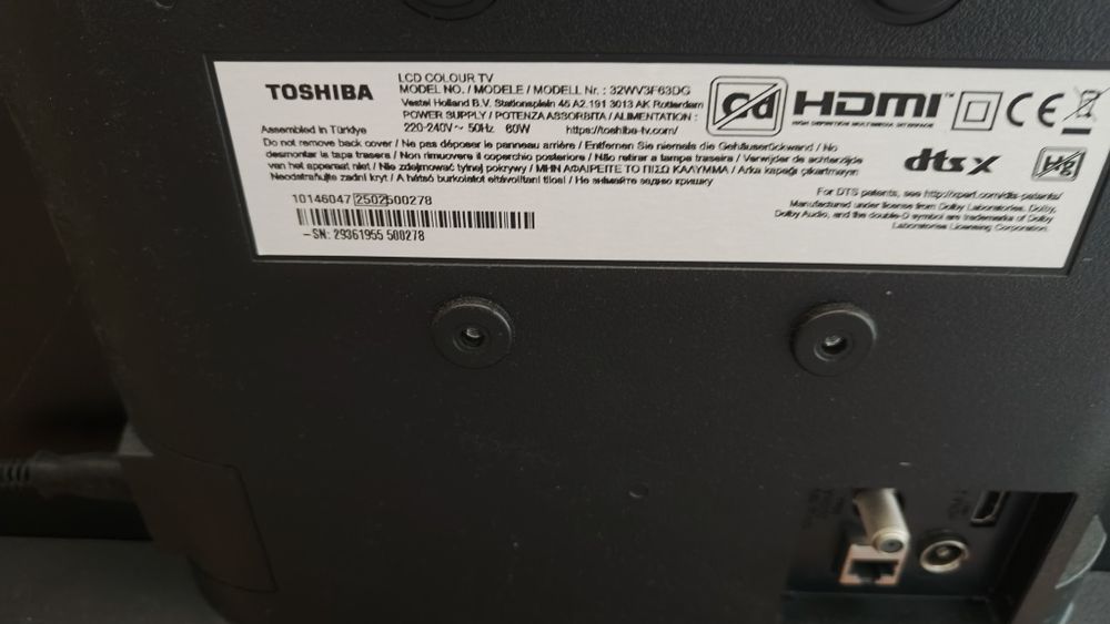 Sprzedam telewizor Toshiba 32''