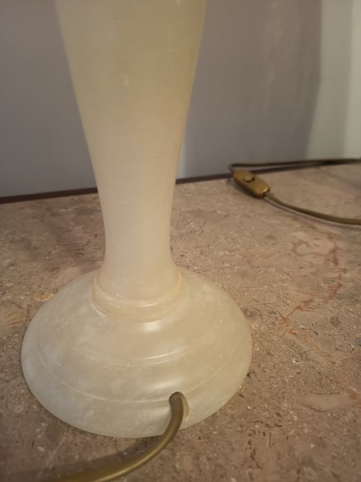 Conjunto 2 candeeiros com base em mármore
