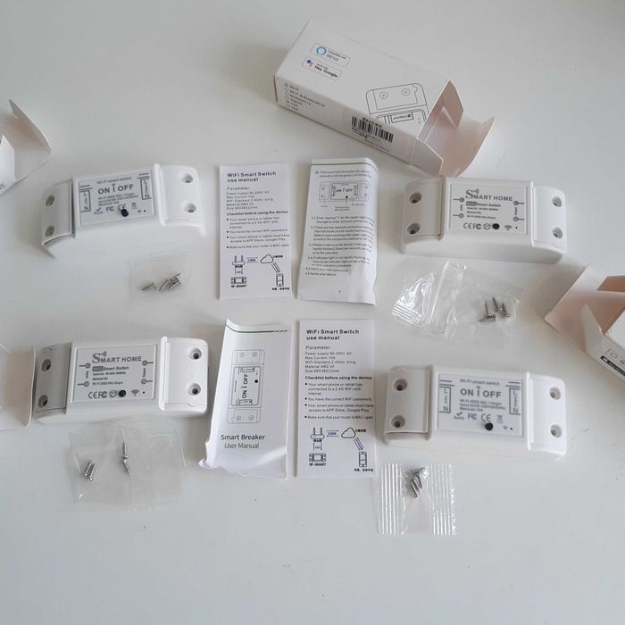 4 Smart Wi-Fi Switches Compatible with Alexa and Hey Google – New64751563204737122