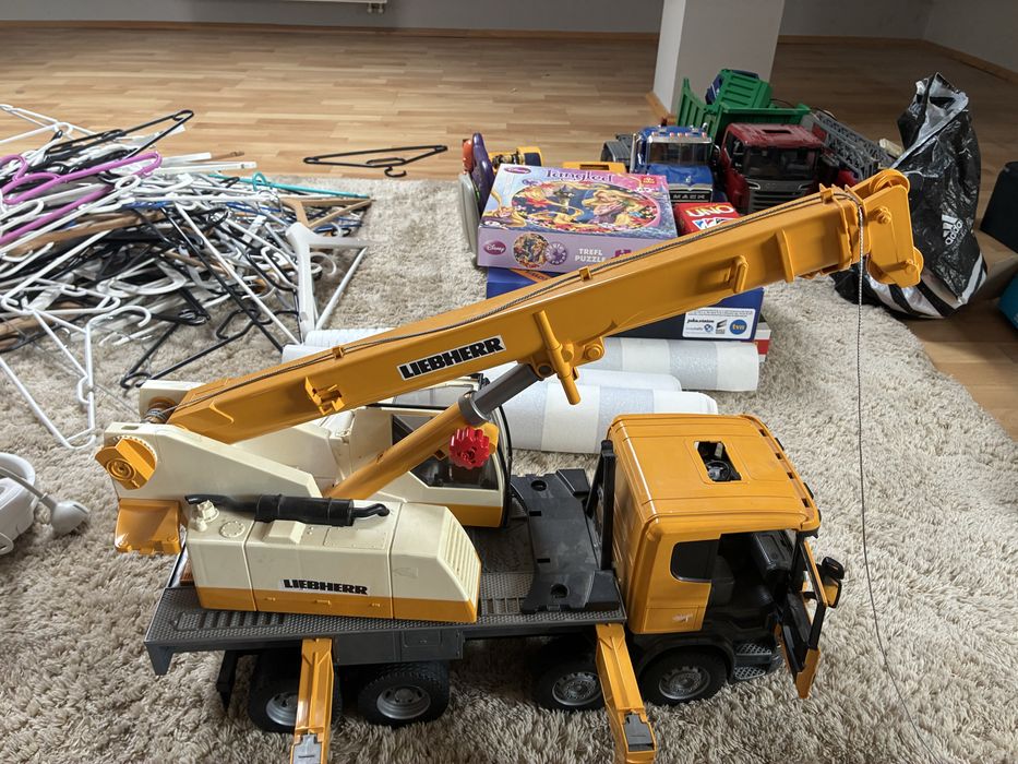 Bruder dzwig scania